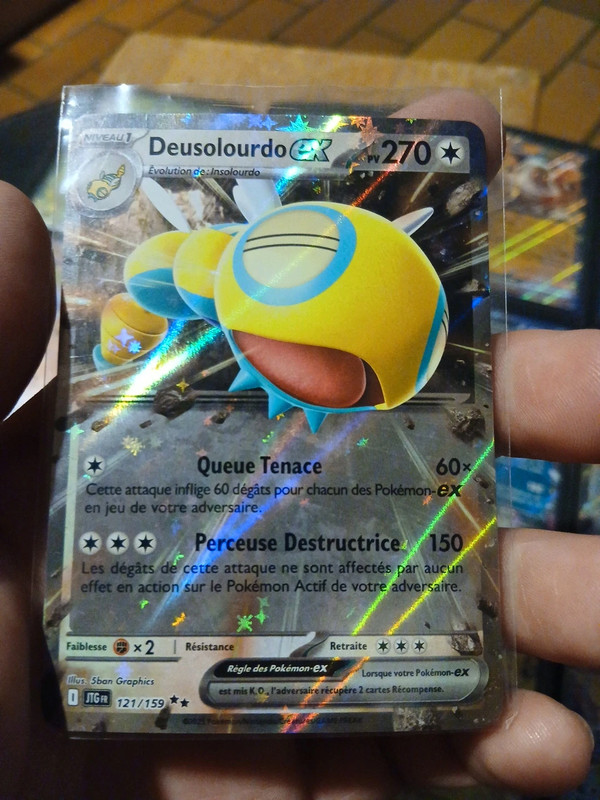Carte Pokemon Deusolourdo EX