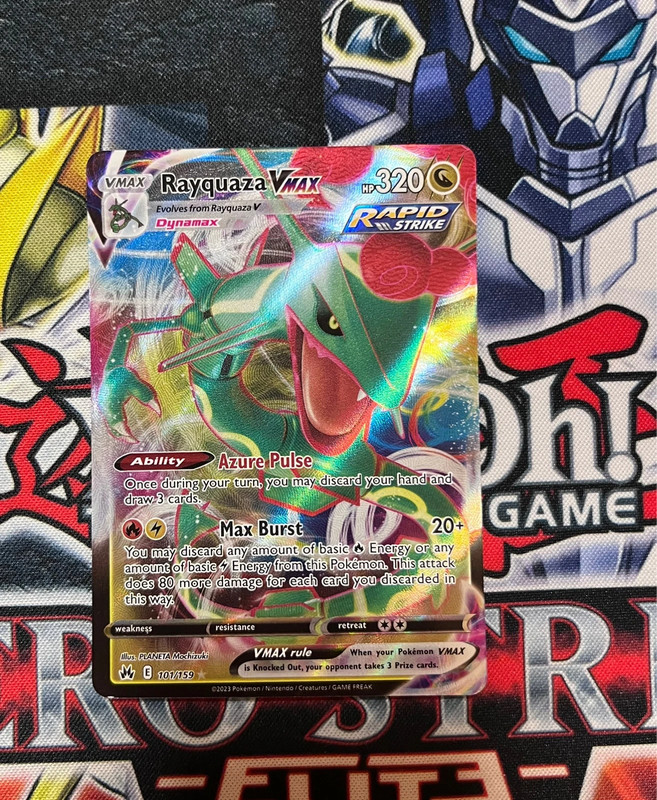 Pokemon Rayquaza VMAX 101/159