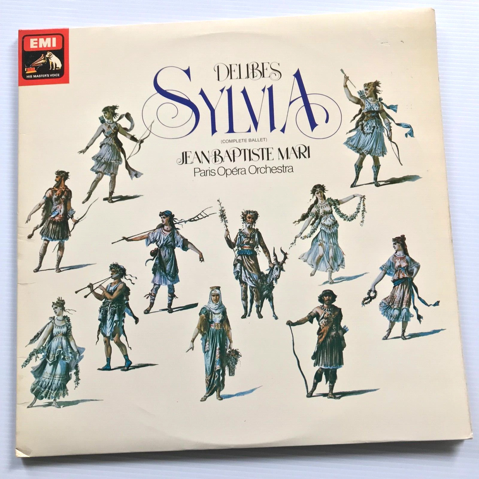 Delibes Sylvia - Jean-Baptiste Mari, Paris Opera Orchestra HMV 2LP SLS 5126 