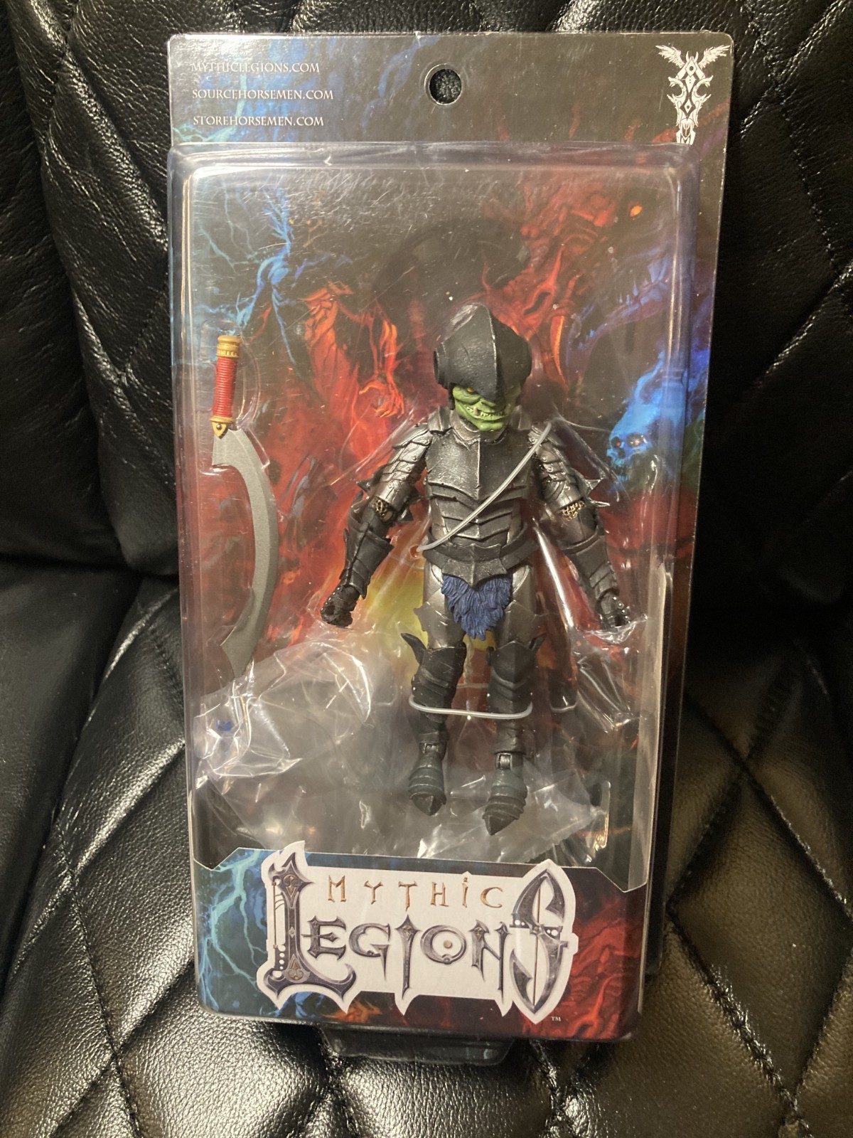 4H Quattro Cavalieri Legioni Mitiche Thwikk Assedio a Bjorngar Nuovo con scatola!  Arciere Goblin