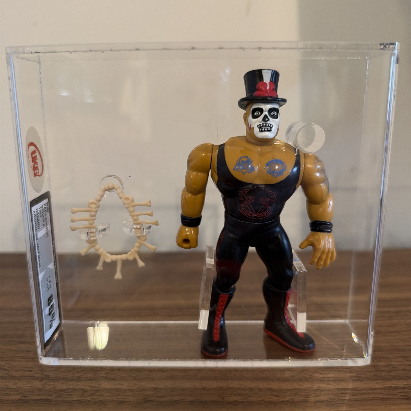 WWF/WWE Hasbro Papa Shango Action Figure Serie 6 1993 Classificato UKG 85%