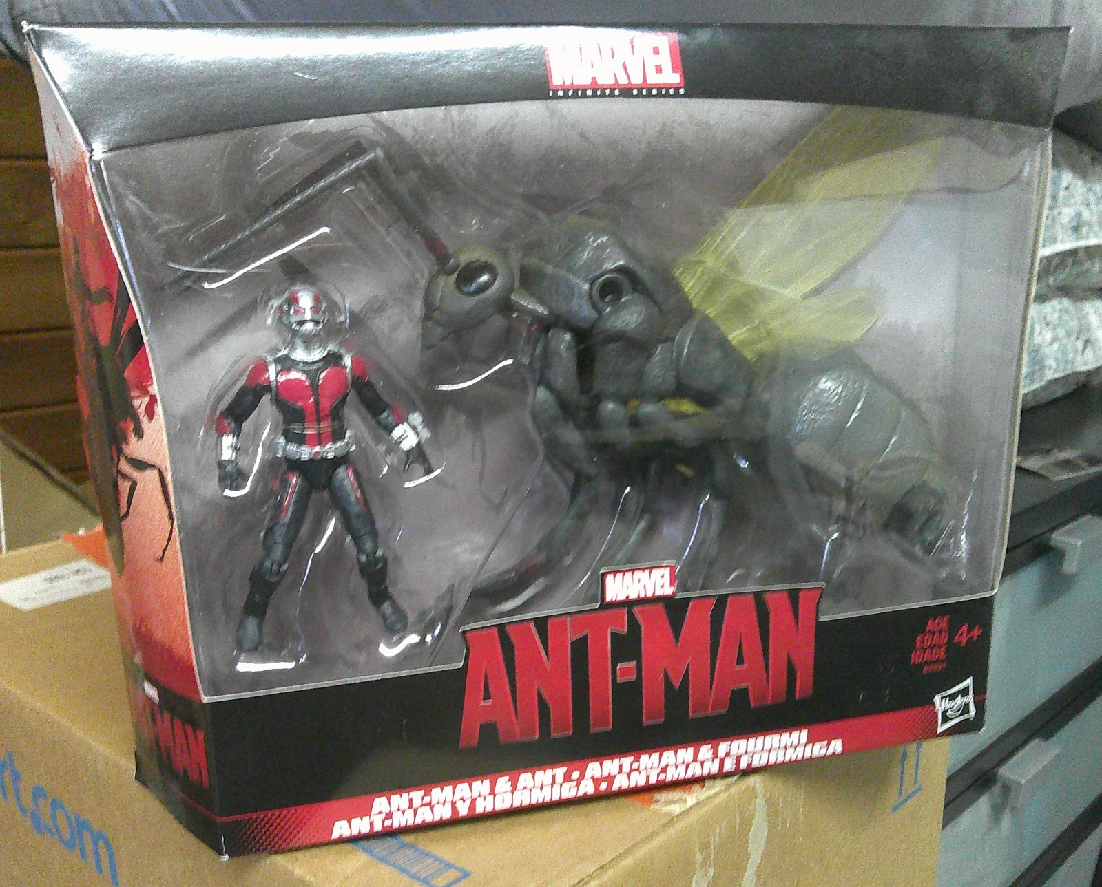 Hasbro Marvel Infinite Series Modellino Ant-Man & Ant - Nuovo Sigillato 