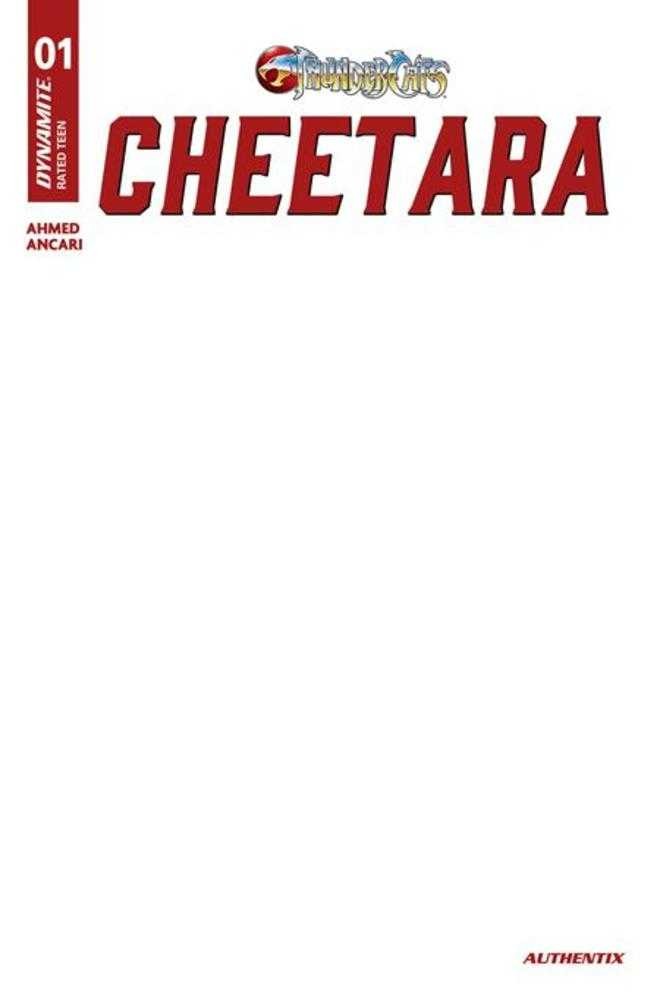 PREVENDITA: Thundercats Cheetara #1 Cover F Vuota Variante Autentica
