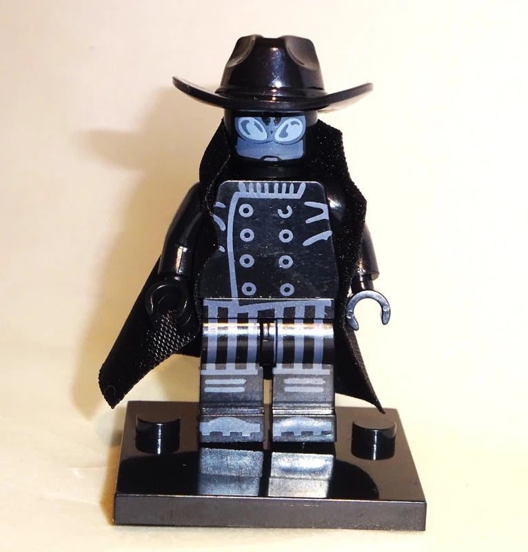 Minifigures Super Eroi  Spider Nero Con Cappello      Compatibile legoB2