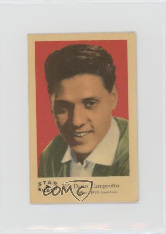 1962 Dutch Gum Star Bilder B Food Issue Dario Campeotto #215 1md