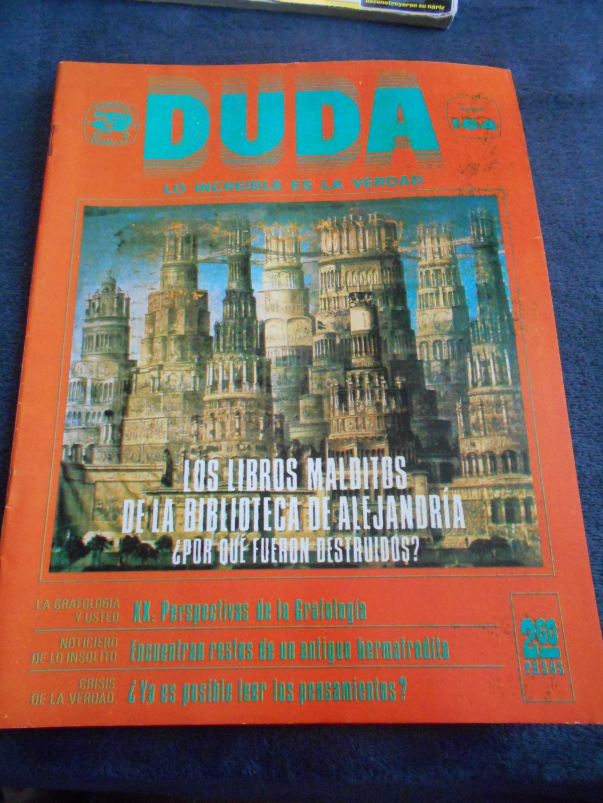 DUDA fumetto anni 70 MISTERO DEI LIBRI DELLA BIBLIOTECA DI ALESSANDRIA EGITTO vintage RARO