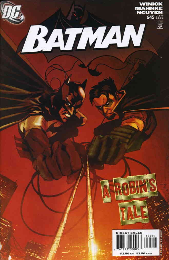 Batman #645 VF; DC | Judd Winick Jock Robin - w/Bag+Board