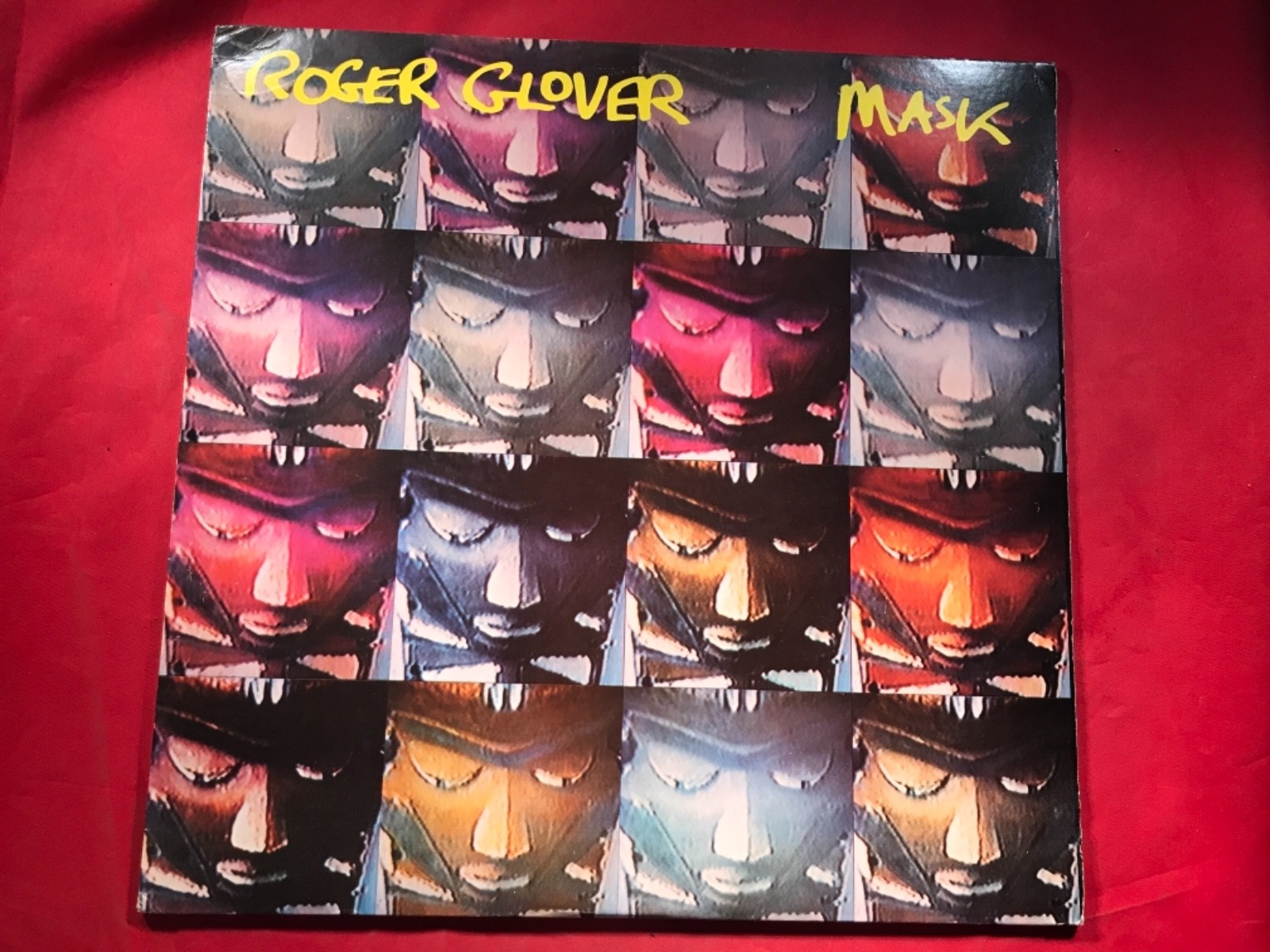 X-3 ROGER GLOVER Mask - 1984 - T1-1-9009 - RECORD - HARD ROCK