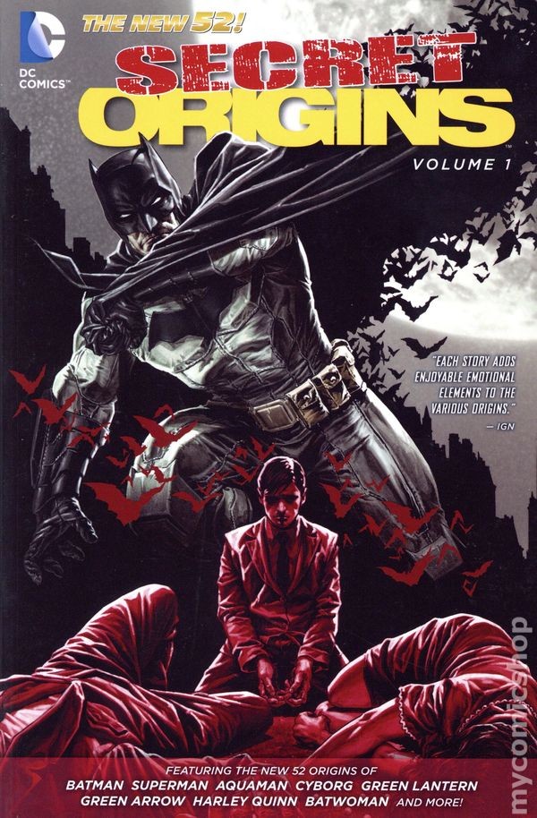 Secret Origins TPB #1-REP VF 2016 Immagine Stock
