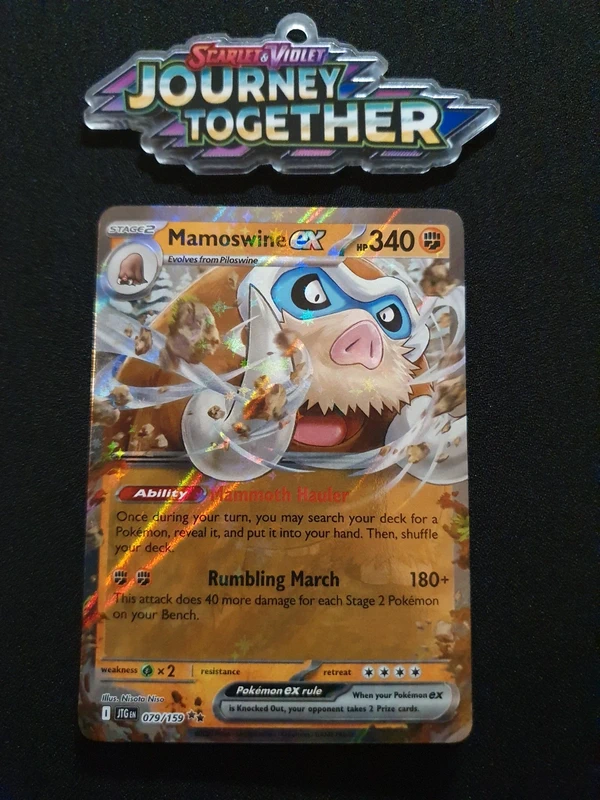 Mamoswine EX 079/159 (Journey Together) Pokemon