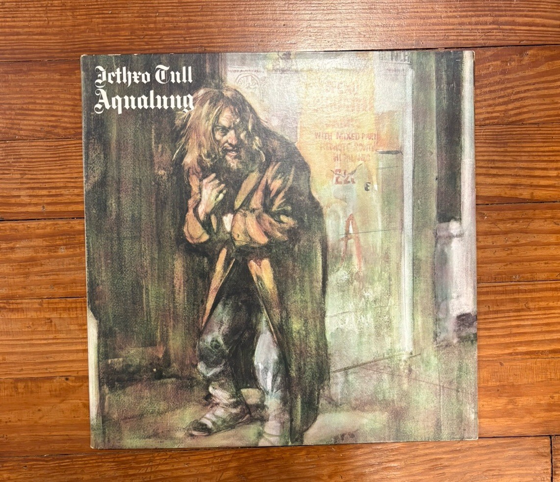Jethro Tull Aqualung LP Reprise Chrysalis 1971 VG+