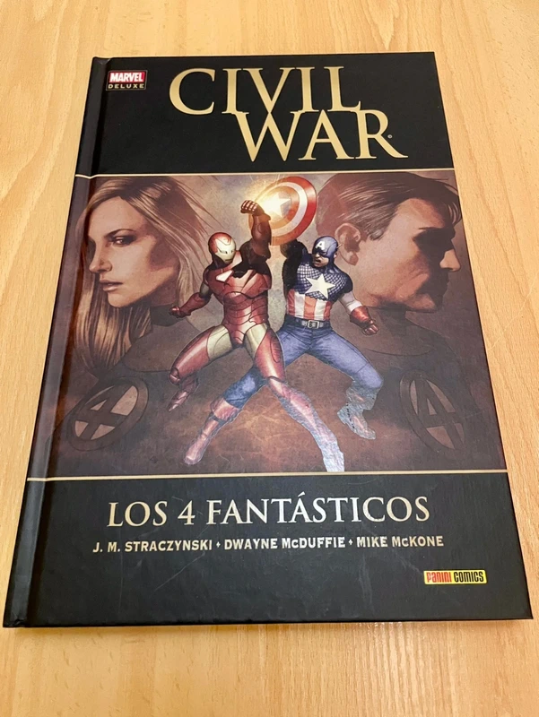 Marvel Deluxe – Civil War – Los 4 Fantásticos – Panini Comics