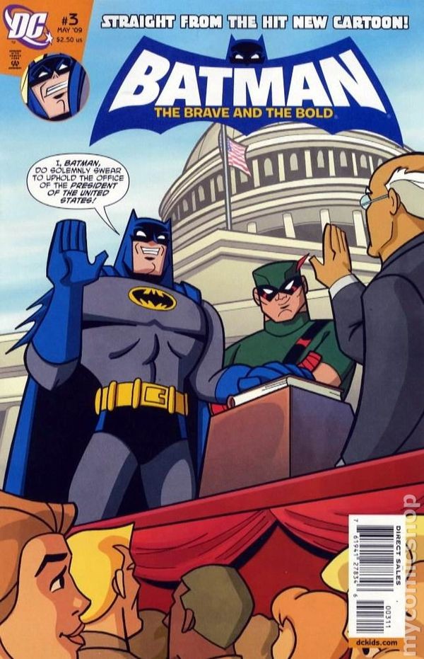 Batman The Brave and the Bold #3 VF 8.0 2009 Stock Image