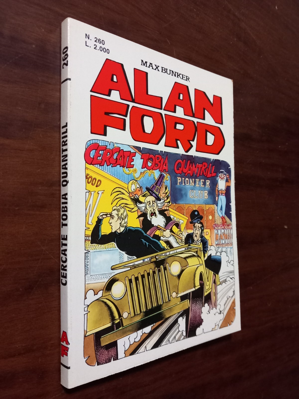 B6620 ALAN FORD I SERIE N° 260 CERCATE TOBIA QUANTRILL 1991 OTTIMO