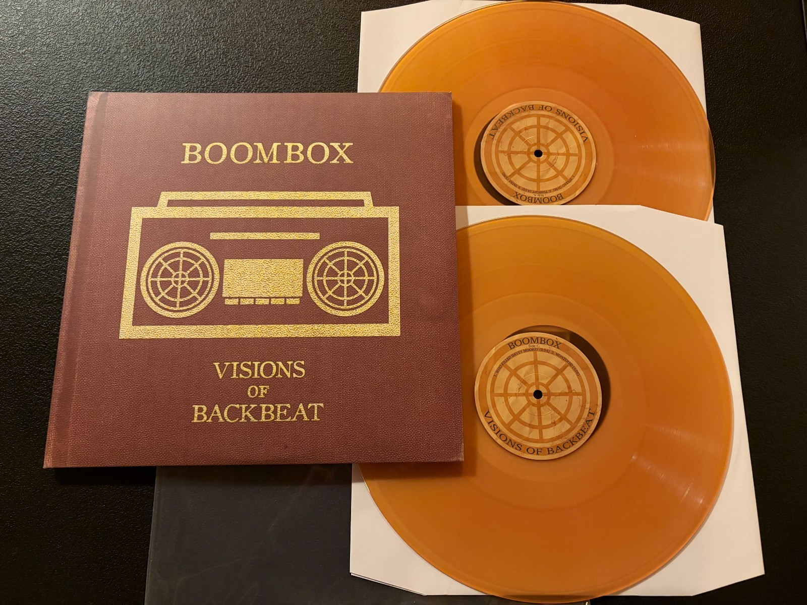 BOOMBOX Visions of Backbeat 2LP - Original Press w/ No Barcode on Back - NEW