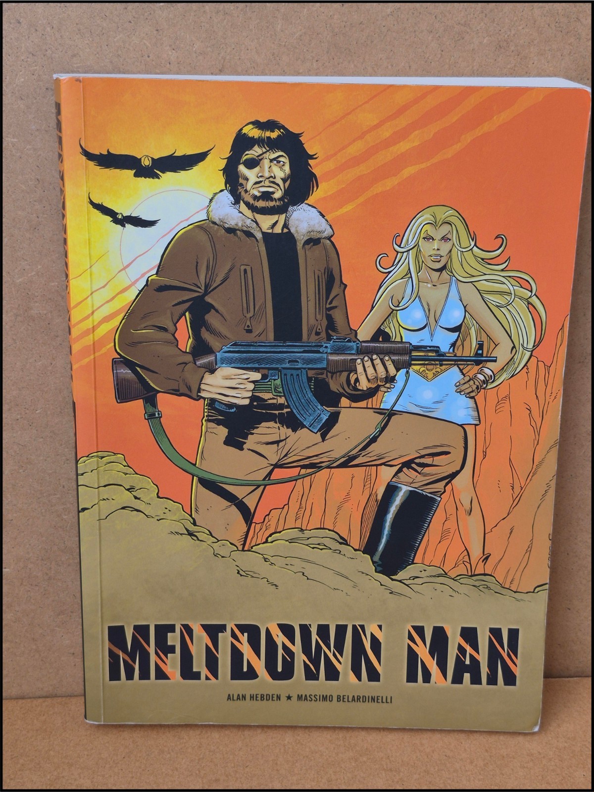 MELTDOWN MAN 2000AD Paperback Book Alan Hebden 2010 Rebellion Softcover