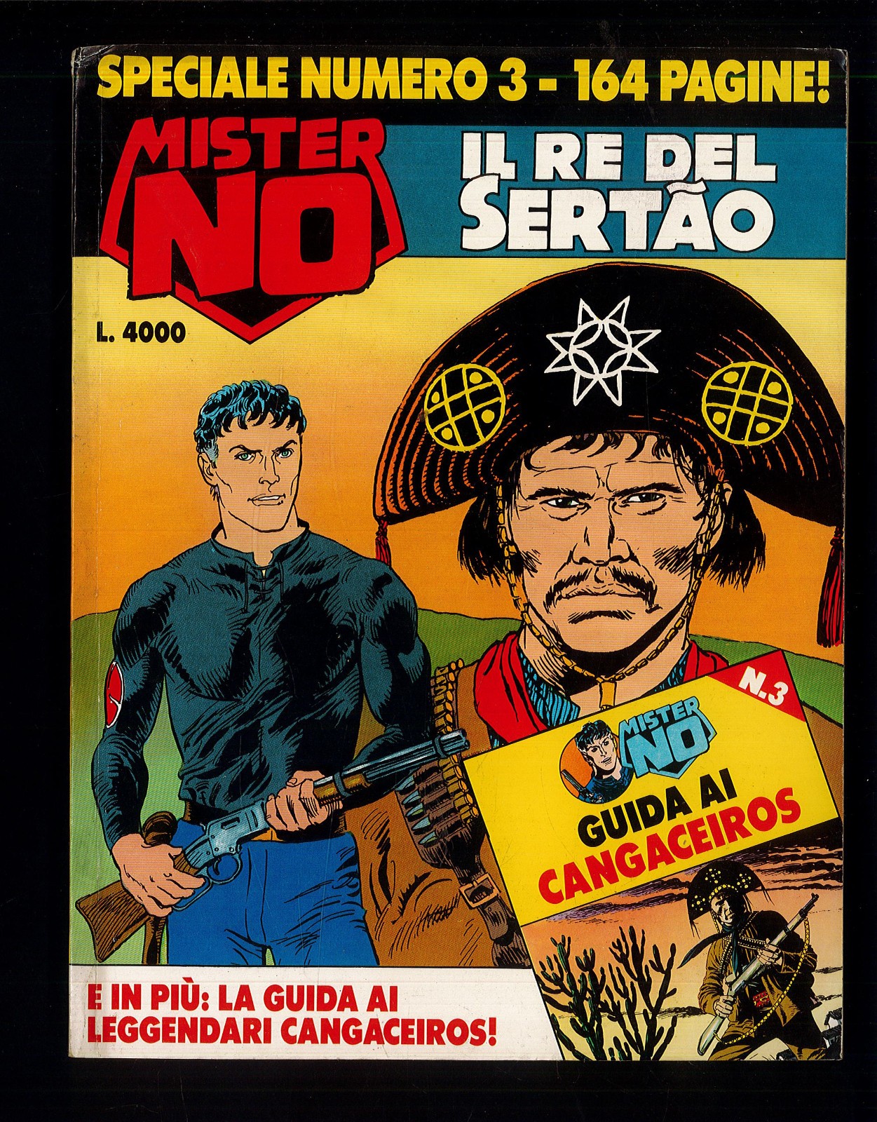 Mister NO Speciale n.3 "Il re del Sertao" Ottimo SBE 1988 ▓