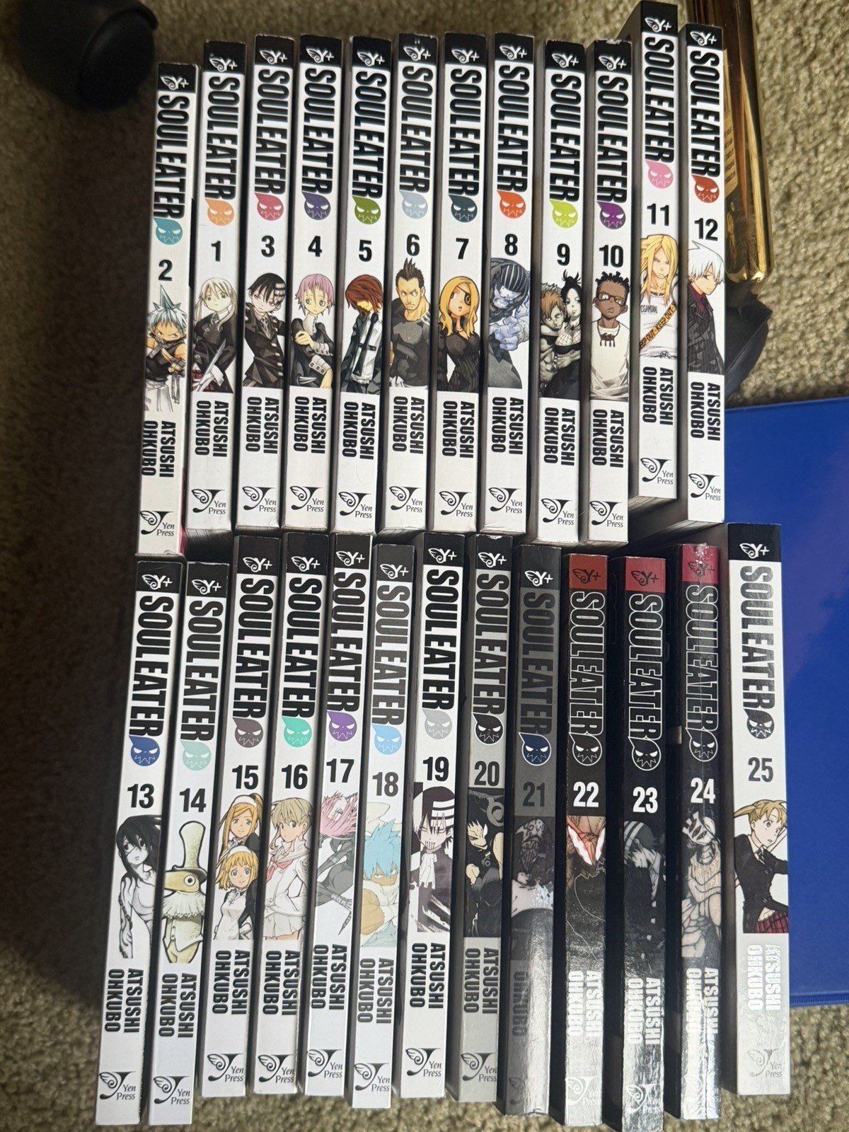 Soul Eater Vol. Set manga completo inglese 1-25