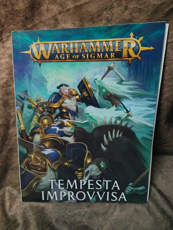 Warhammer Age of Sigmar Tempesta Improvvisa 2018. Italiano