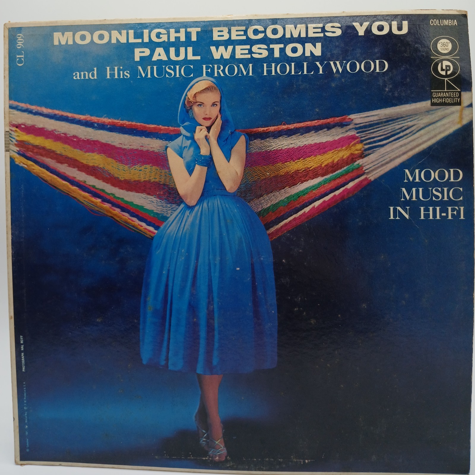 Paul Weston - Moonlight Becomes Vinyl LP Record Album (See Description)