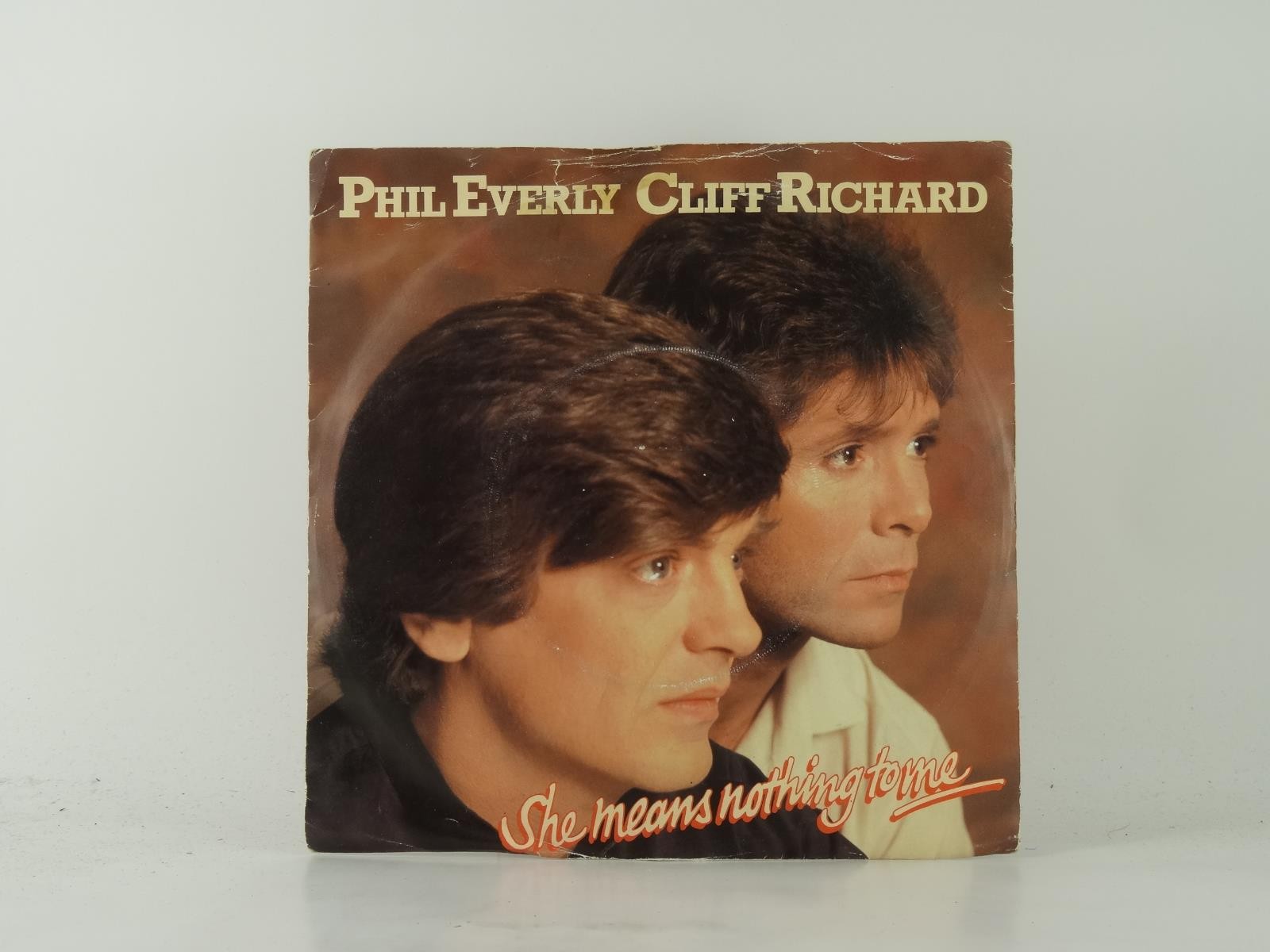 PHIL EVERLY/CLIFF RICHARD SHE MEANS NOTHING TO ME (3) (5) 2 Track 7" Single plus