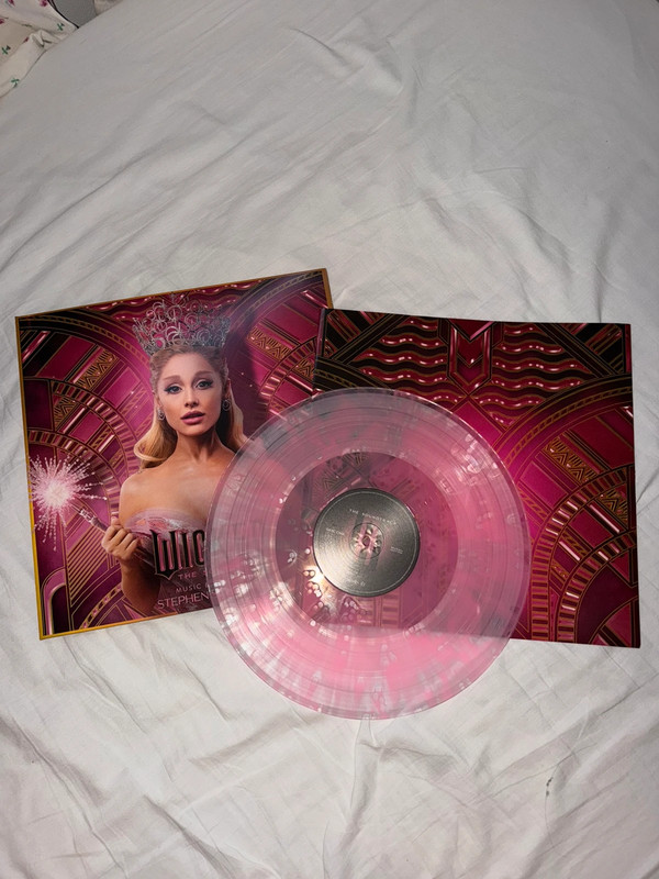 wicked glinda splatter vinyl