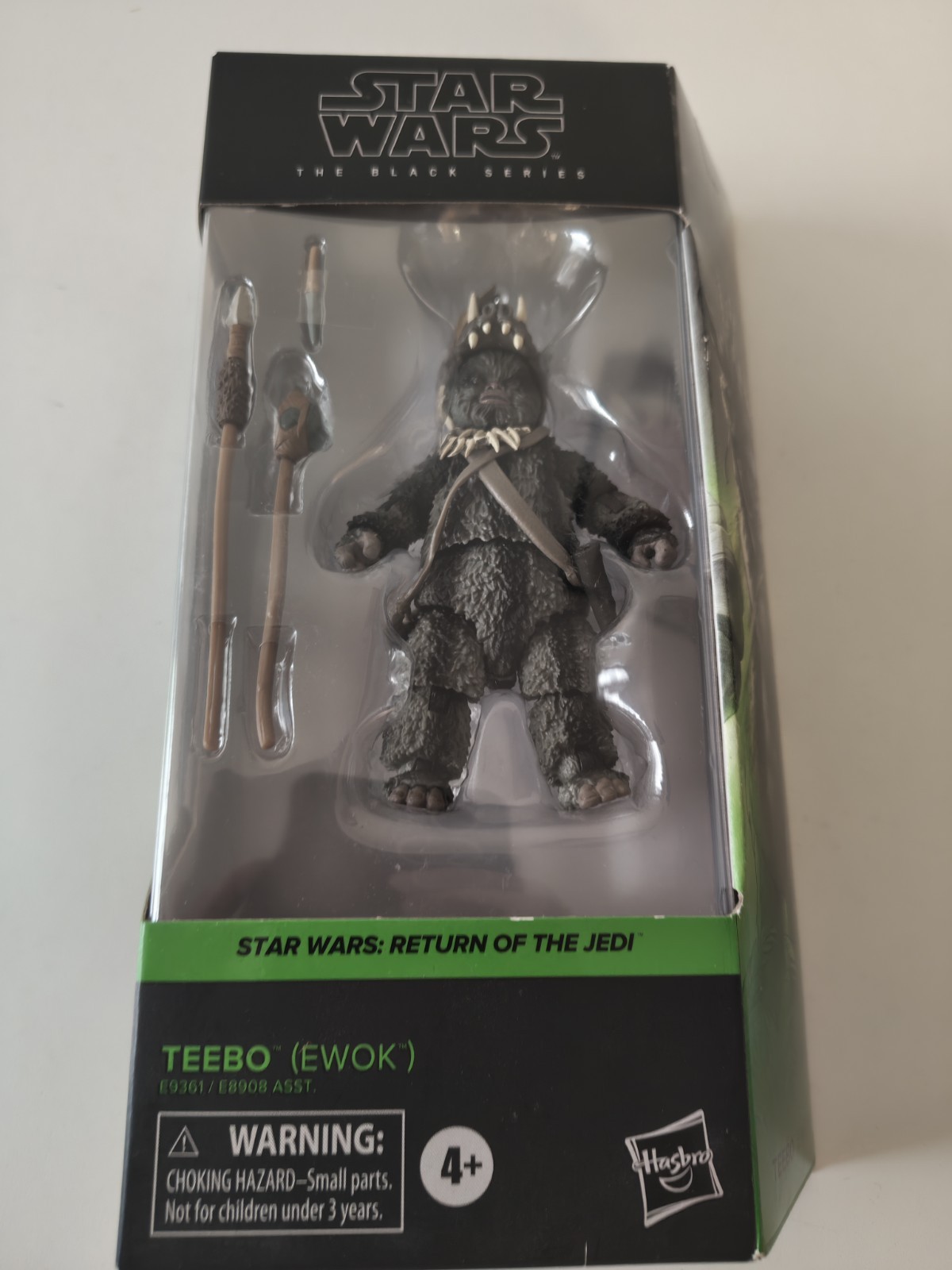 Star Wars Black Series Return Of The Jedi Teebo Ewok 6" New Sealed Hasbro