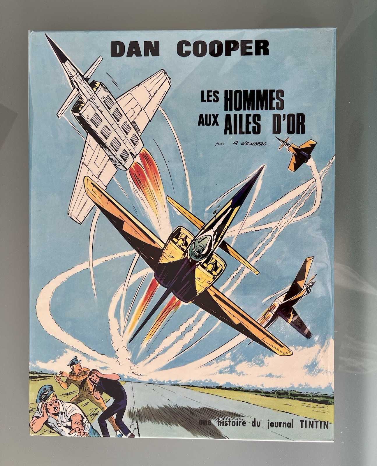 DAN COOPER:EXCEPTIONNELLE EO 70 LES HOMMES AUX AILES D’OR CRAQUANT NEUF WEINBERG