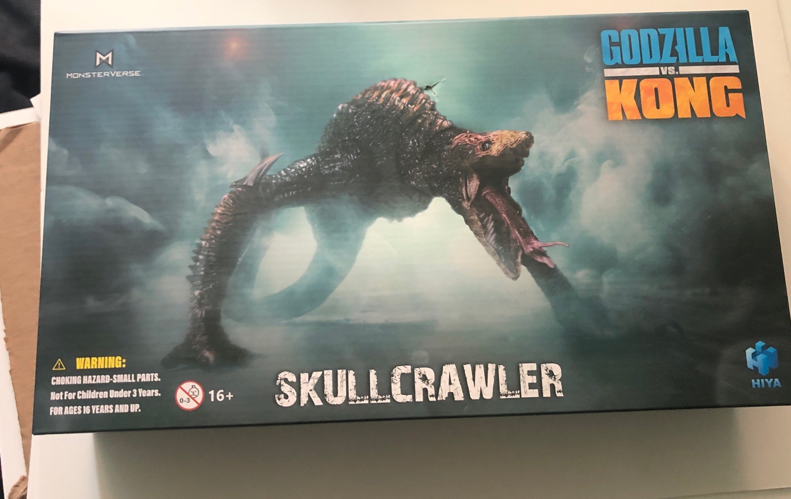 HIYA EBG0431 Godzilla vs. Kong 4.4" Skull Crawler Collectible Action Figure Toy