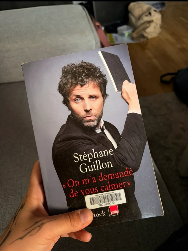 On m'a demandé de vous calmer de Stéphane Guillon (Éditions Stock)