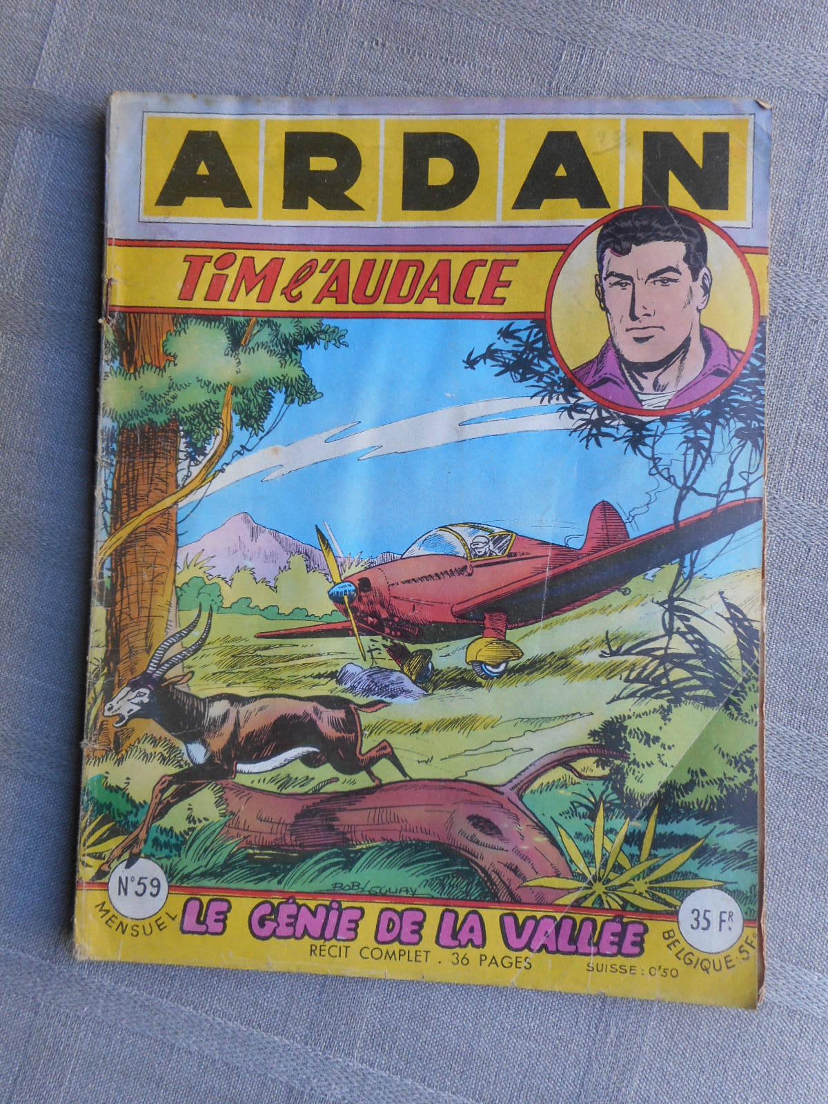 Artima Ardan Tim L'Audace 1ª Serie N° 59 1957 In Buone Condizioni