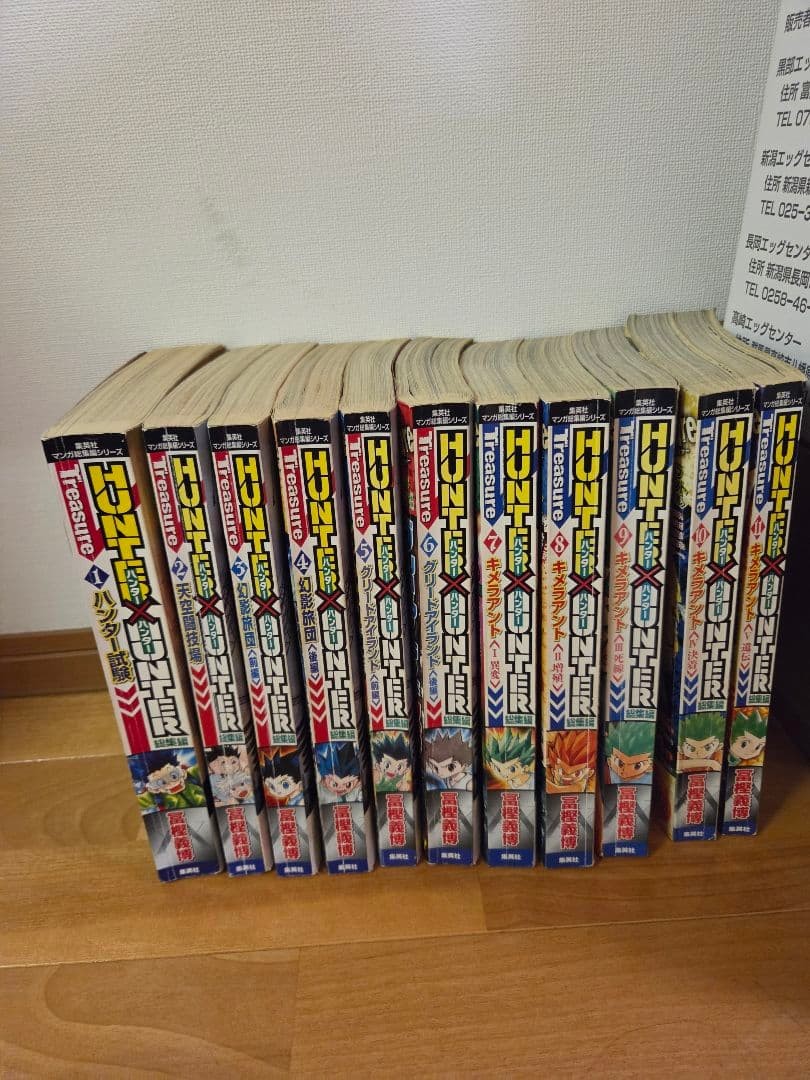 HUNTER HUNTER compilation Treasure set completo Yoshihiro Togashi