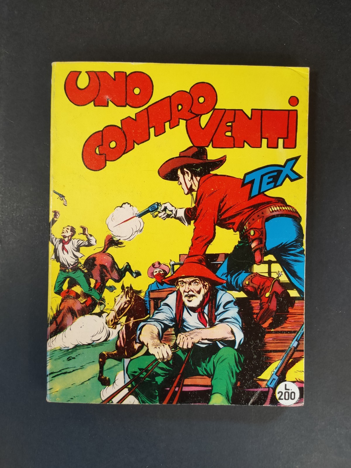 TEX LIRE 200 EDIZIONE EDICOLA PICCOLA N.2   (cod.L15)