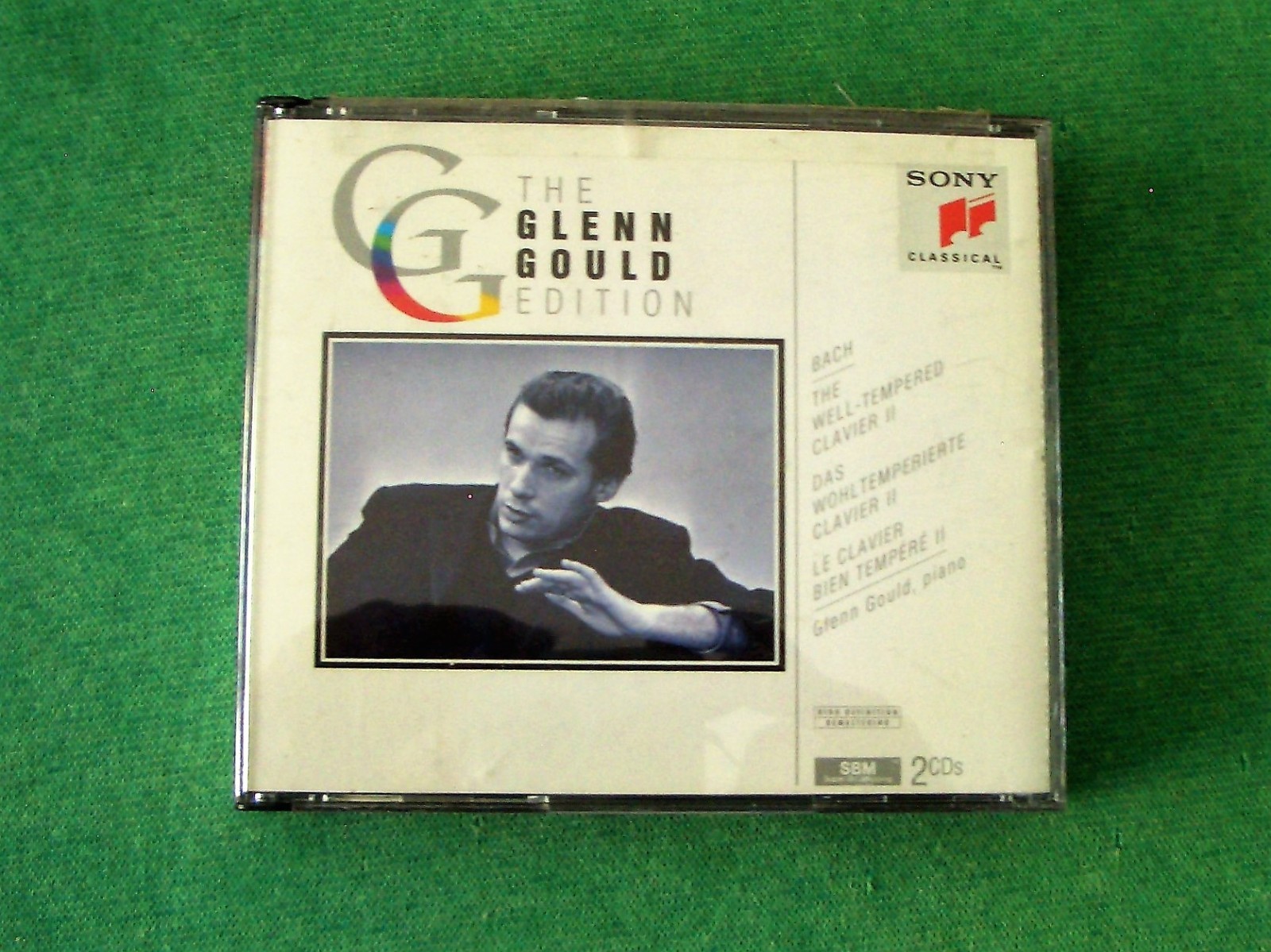 CD THE GLENN GOULD 2 CD JOHANN SEBASTIAN BACH
