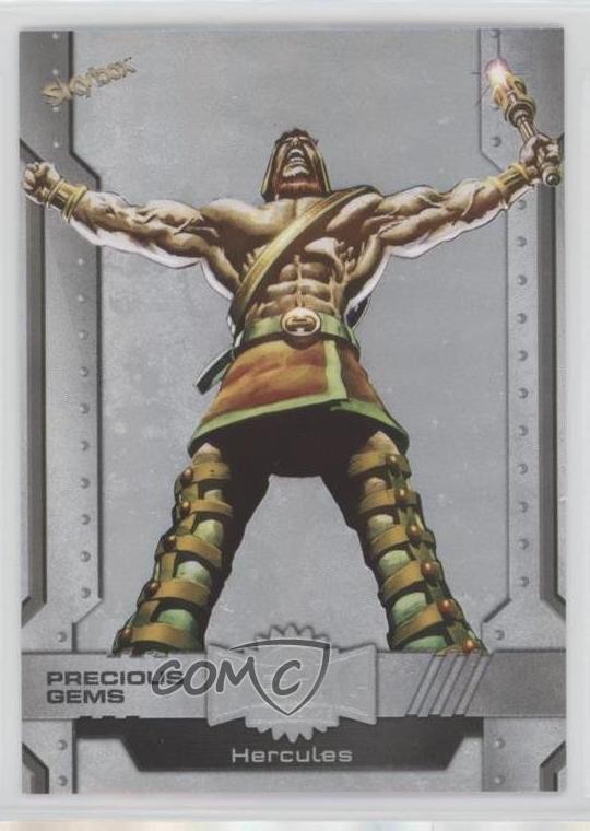 2024 Skybox Marvel Metal Universe Avengers PMG White Diamond /25 Hercules 5d9