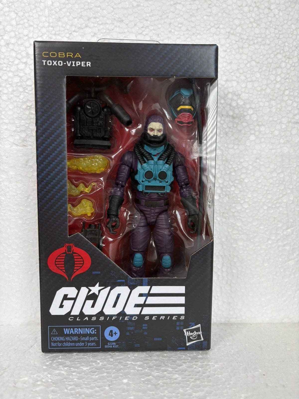 Gi Joe Classified Series Toxo-Viper 6" Figure #209 2026 Sealed In Hand