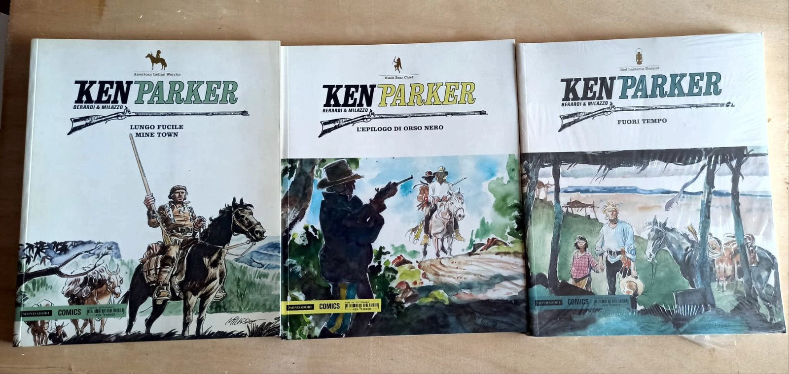 Ken Parker Mondadori lotto 3 numeri giganti. Ottimo stato