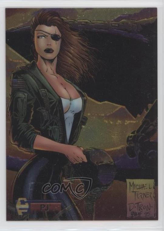 1995 Topps Cyber Force All-Chromium PJ #31 0z6h