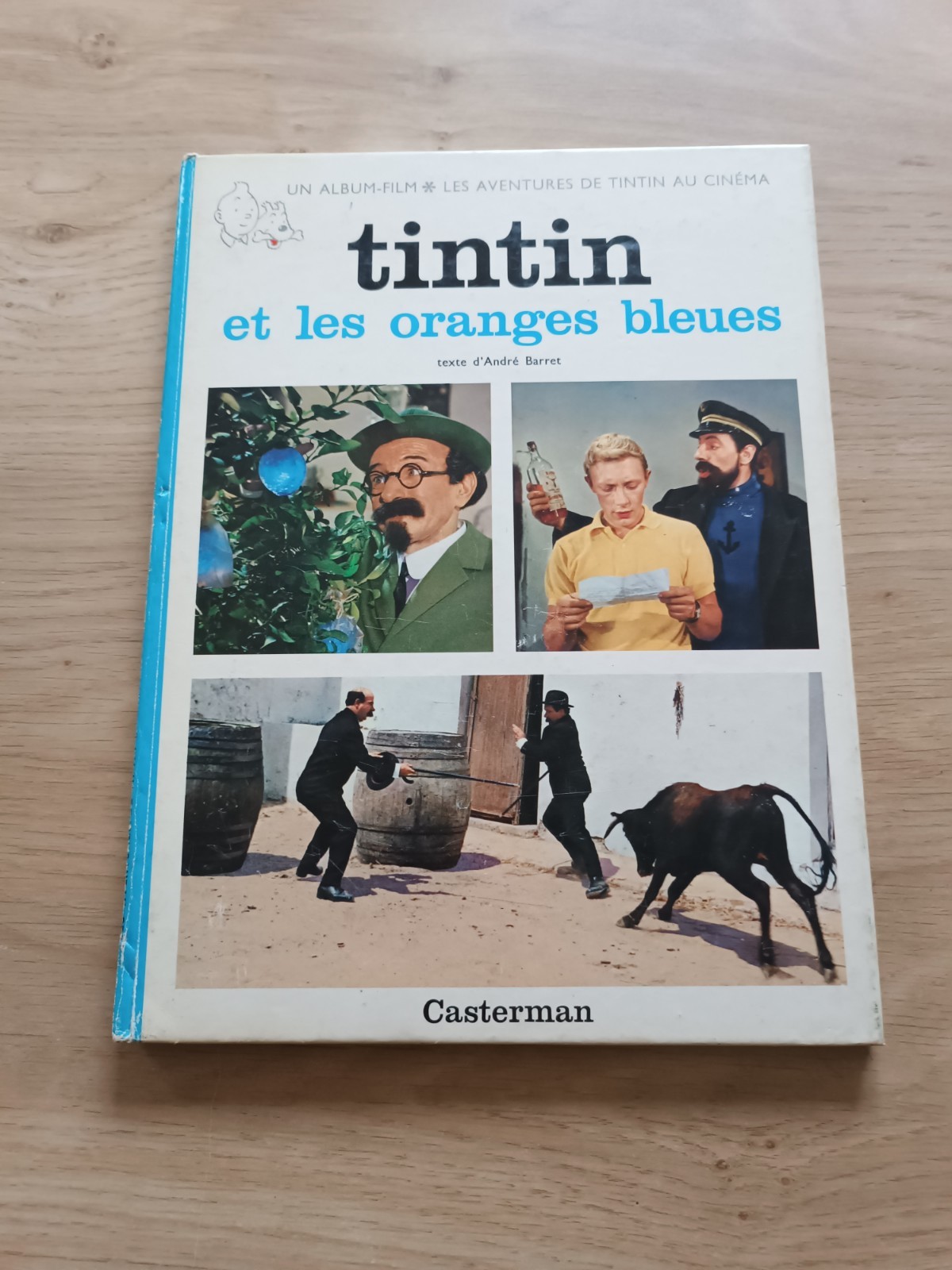 Tintin et les oranges bleues EO belge 1965