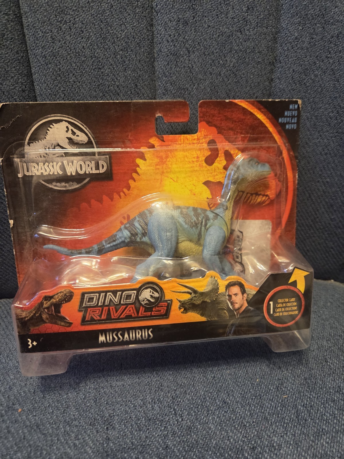 Jurassic World Dino Rivals Mussaurus Attack Pack Dino 
