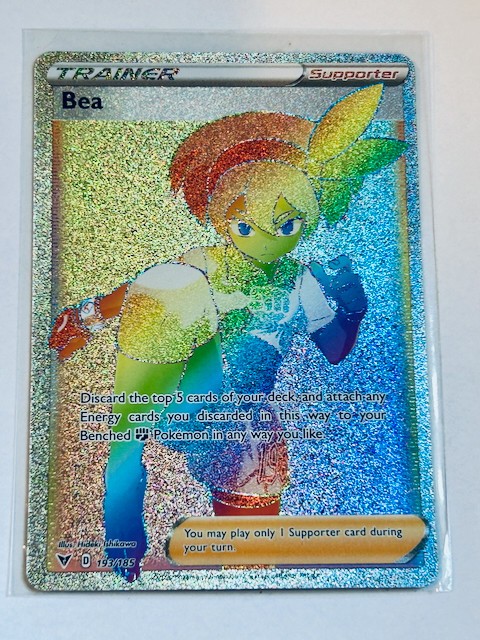 Pokémon Vivid Voltage Bea (Secret) 193/185 Secret Ultra Rare SWSH04