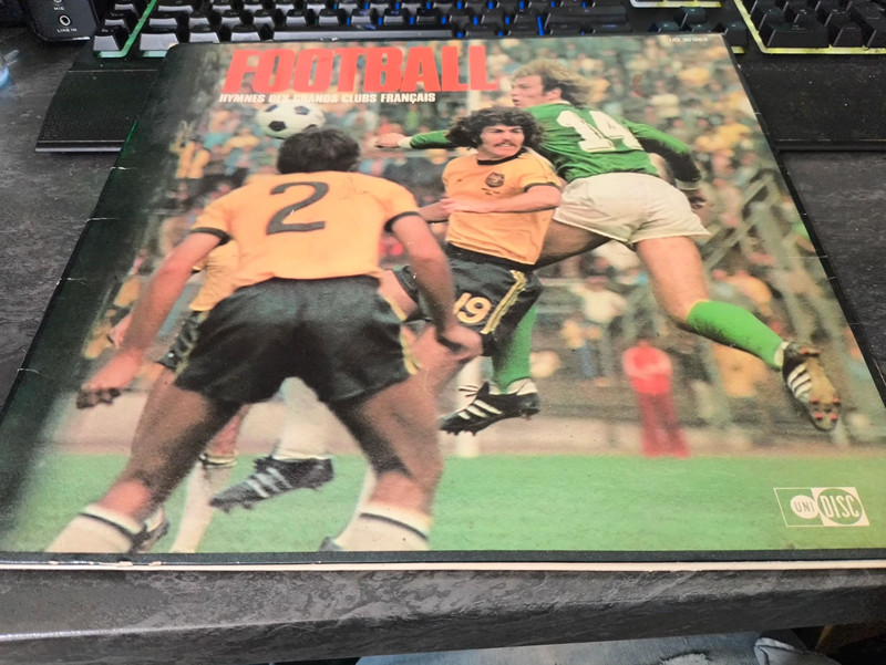Disque Vinyle 33T Football Hymnes Des Grands Clubs Francais Unidisc UD 30 1263