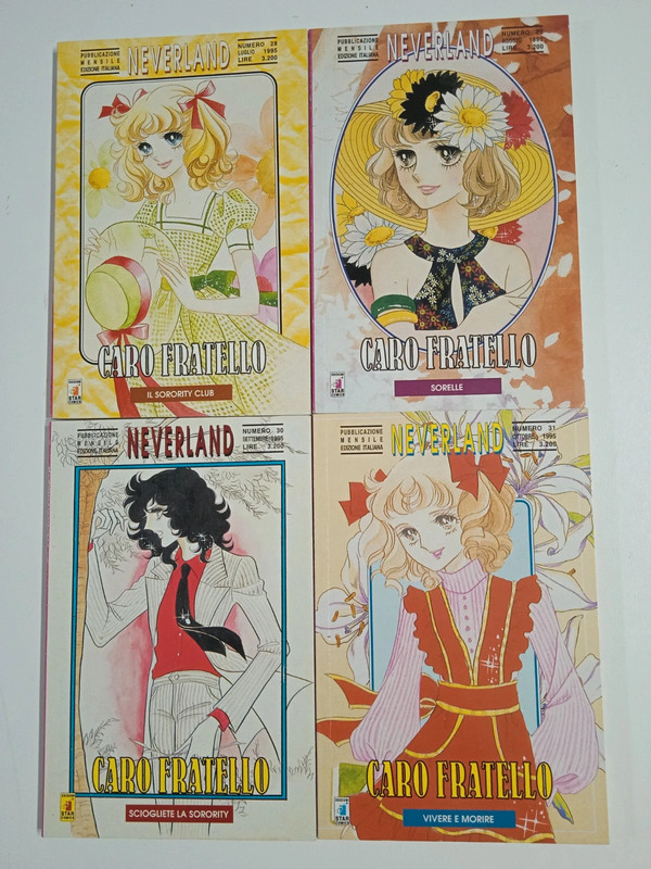 Manga caro fratello serie completa 1-4