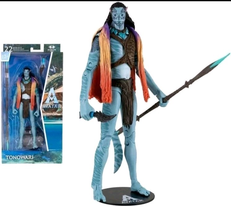 Modellino McFarlane Toys Disney Avatar Tonowari Metkayina Clan 7" sigillato nuovo