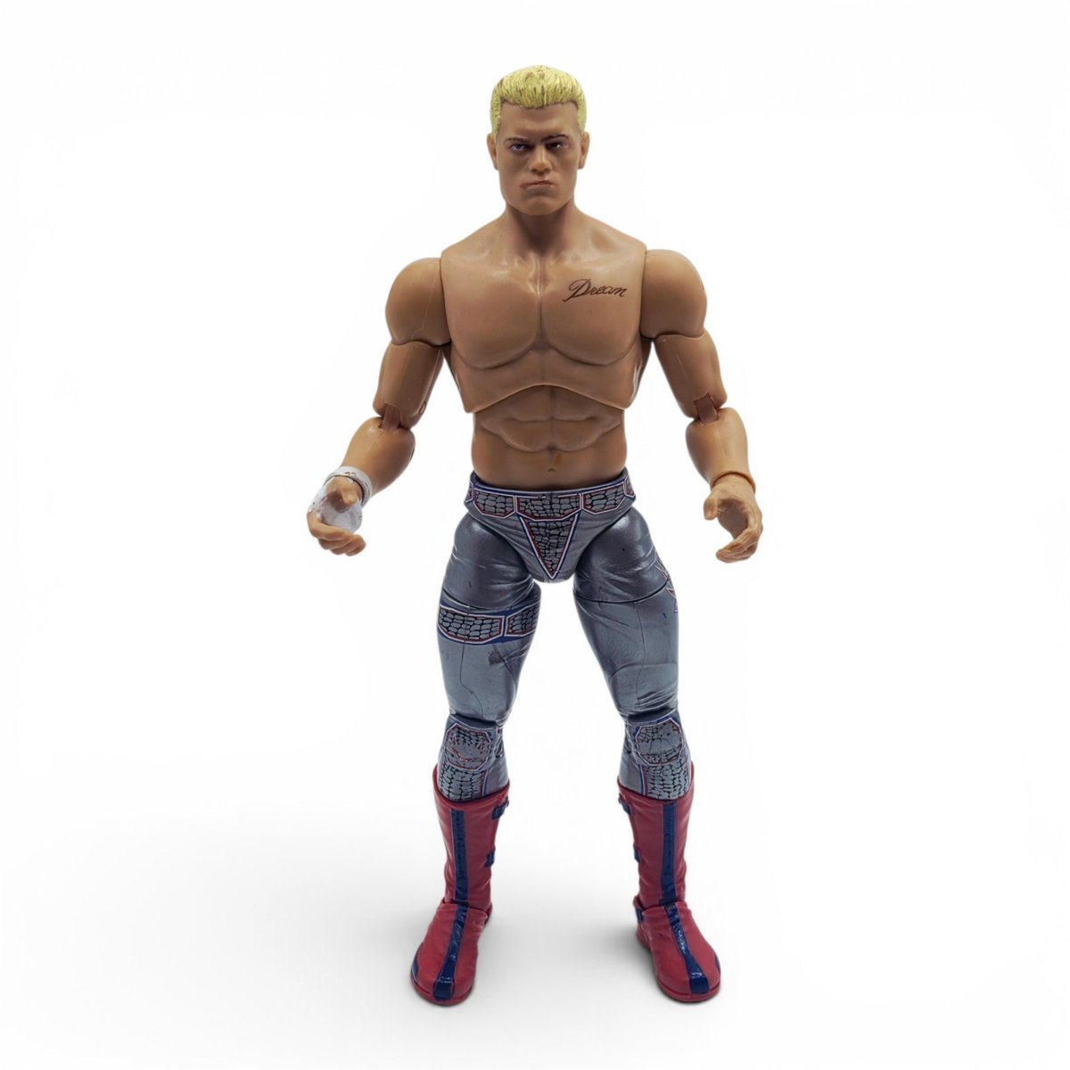 Cody Rhodes AEW Jazwares UK esclusivo anello figura senza rivali WWE