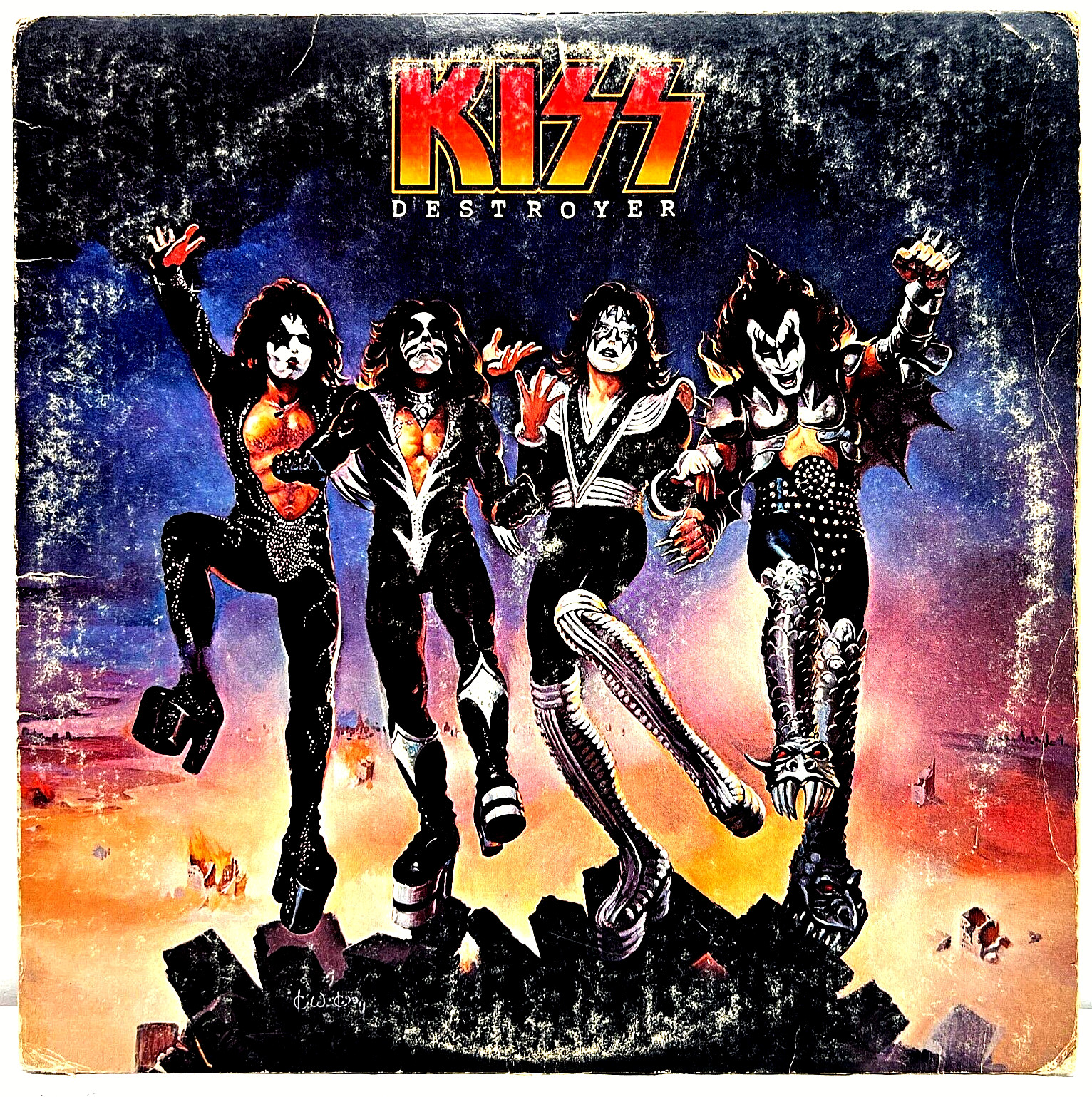 Kiss Destroyer 1976 Vinyl Casablanca Records 1st Press