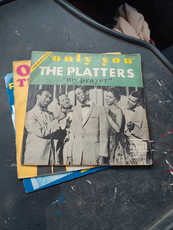 🎧 Lot de 3 vinyles 45 tours - The Platters