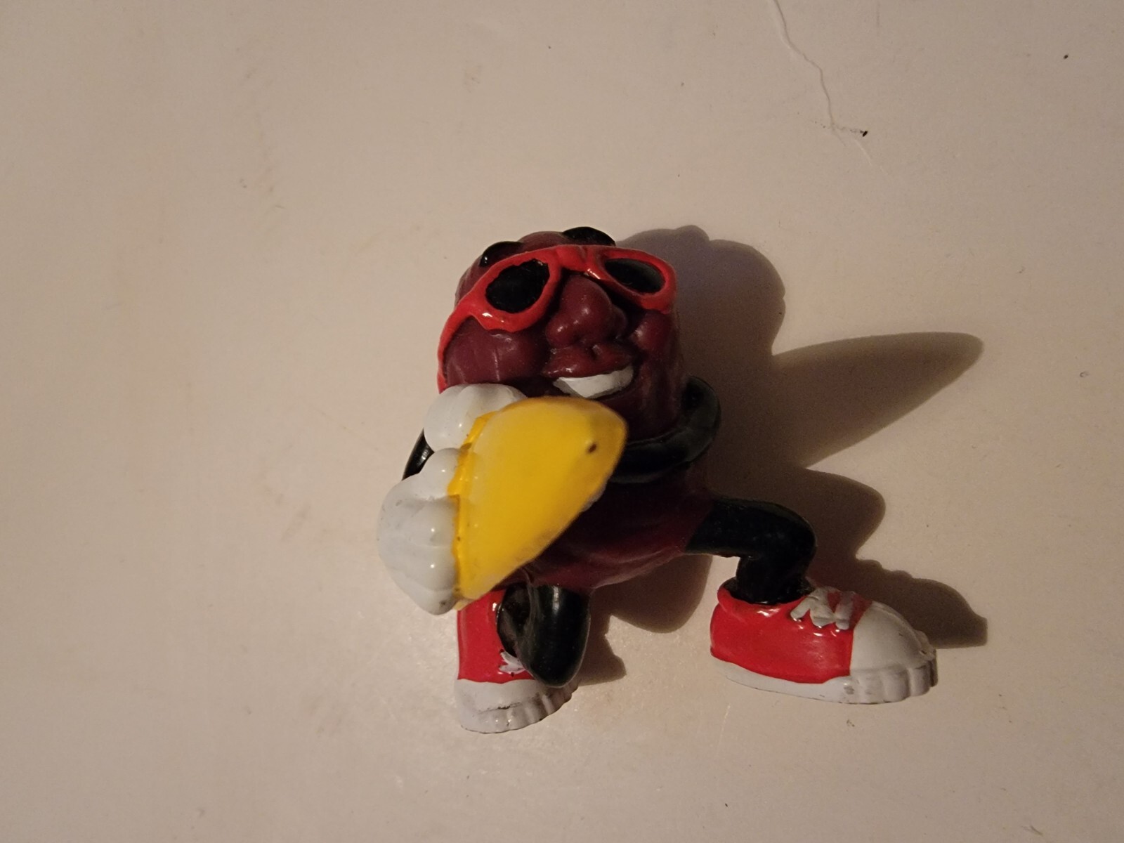 California Raisins Figure Surf Board Raisin PVC Figurine From 1988 Toy