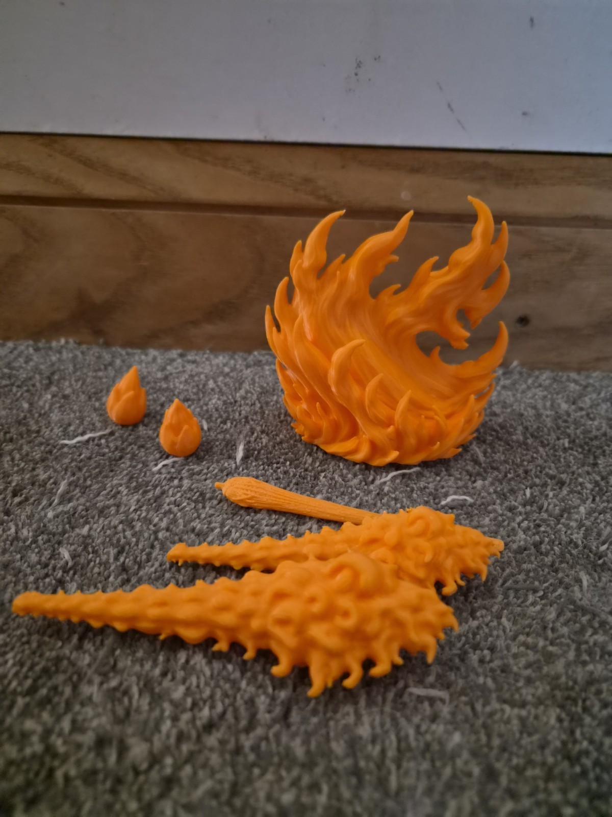 3D Printed 1:12 Scale Fire Effects