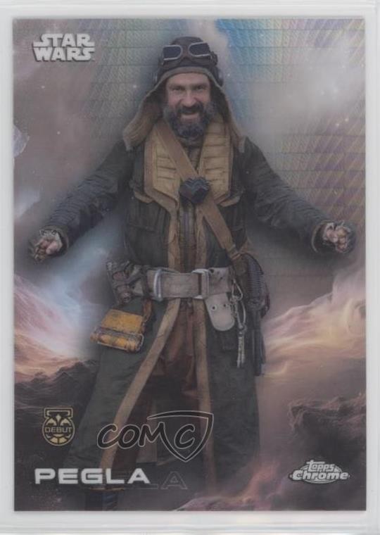 2025 Topps Chrome Star Wars Prism Refractor Pegla #142 1l54